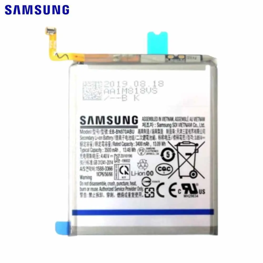 Produit Batterie Galaxy Note 10 (SM-N970F) : Originale Samsung ou Premium